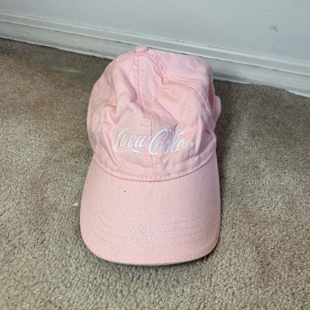 North End 100% Cotton Coca-Cola Light Pink Cap